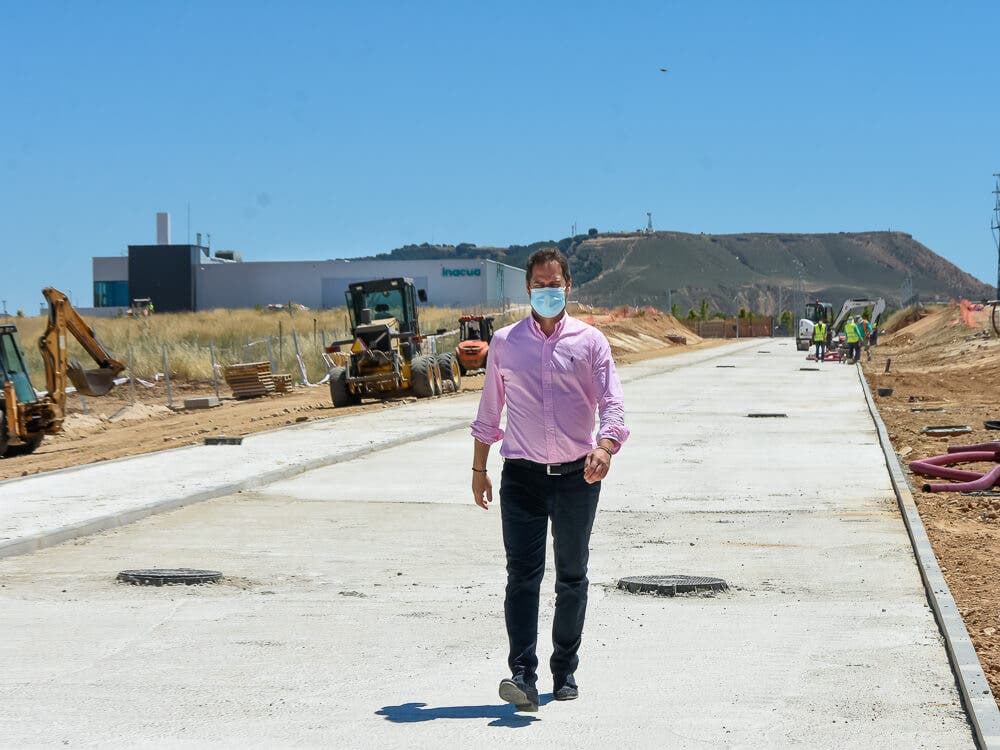 Avanzan las obras de la segunda fase de la Ciudad Deportiva de Torrejón