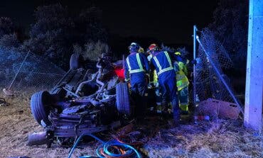 Muere un joven de 24 años en un accidente de tráfico en Valdemorillo 