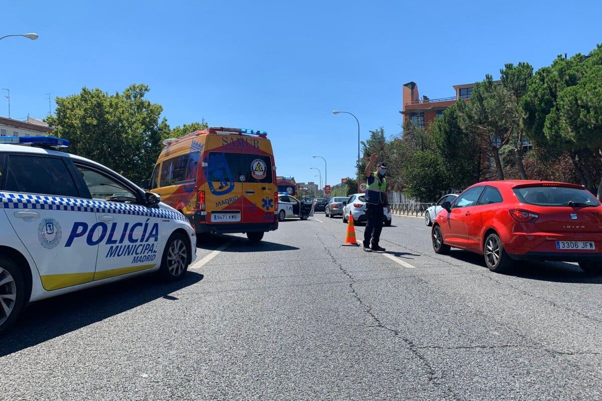 Muere un motorista de 35 años en un accidente en la A-5