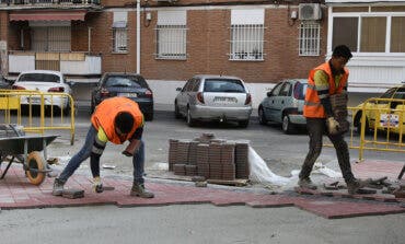 Avanzan las obras del Plan de Renovación de Aceras de Torrejón de Ardoz