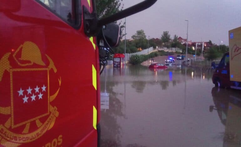 Madrid vivió la tormenta más intensa para un mes de agosto desde 1947