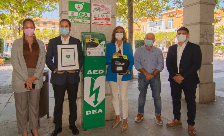 Torrejón de Ardoz recibe el certificado de ciudad cardioprotegida
