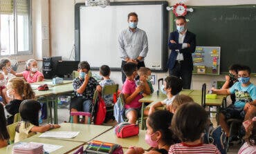 Primer día de clase para los 22.589 alumnos matriculados en los colegios de Torrejón 
