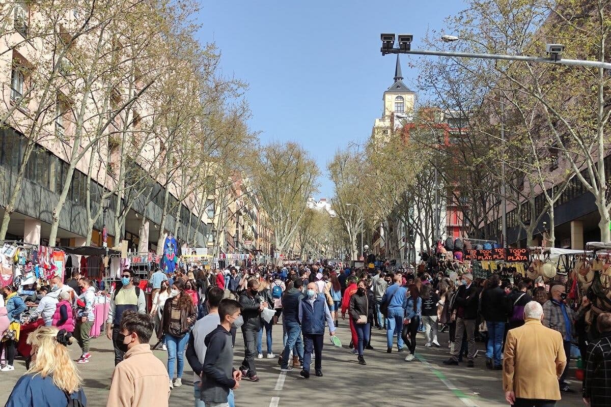 El Rastro de Madrid recupera este domingo la normalidad y el 100% de los puestos 