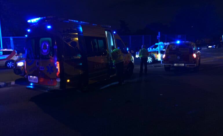 Encuentran en Madrid a un hombre herido grave con lesiones compatibles con un atropello 
