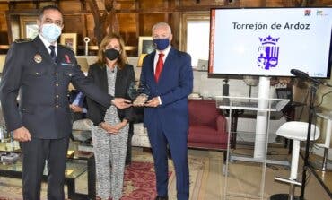 Vuelven a premiar a Torrejón por 11 años sin fallecidos en accidentes de tráfico 