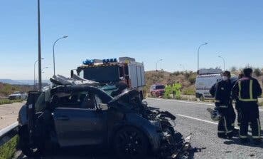 Herido muy grave en un accidente en la M-50, en Paracuellos de Jarama 