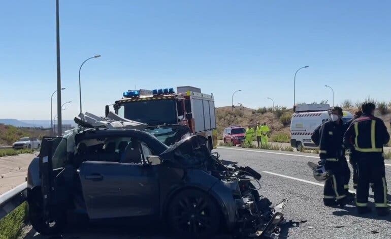Herido muy grave en un accidente en la M-50, en Paracuellos de Jarama 