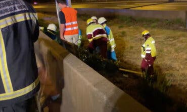Muy grave una joven atropellada en la A-6 tras sufrir un accidente