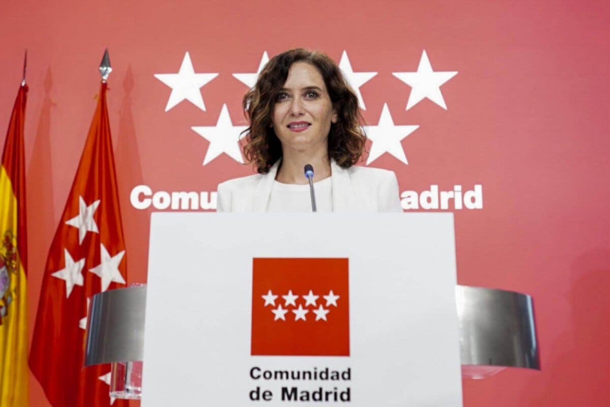 Ayuso anuncia que eliminará todos los impuestos propios de la Comunidad de Madrid