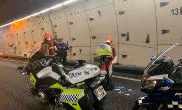 Muere un motorista en el túnel de la M-30 