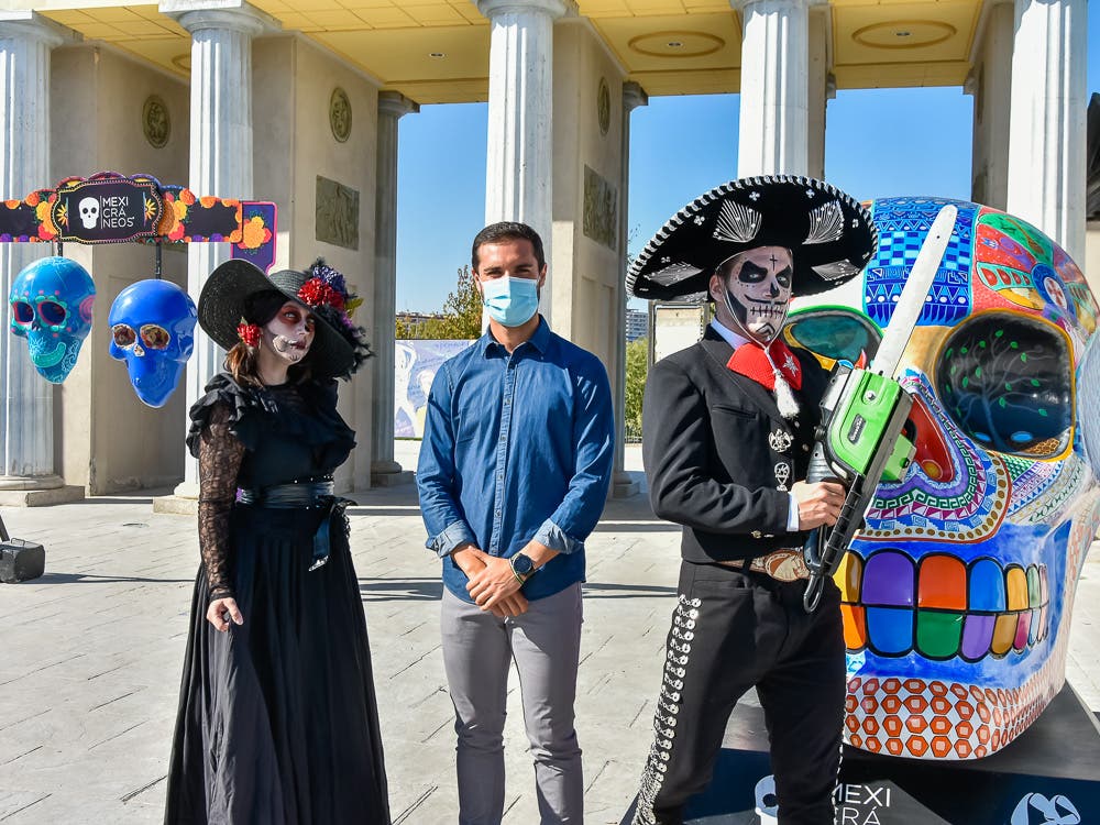 Torrejón de Ardoz celebra un Halloween a la mexicana en el Parque Europa 