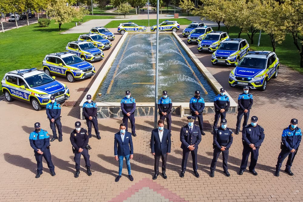 La Policía de Torrejón de Ardoz estrena 14 nuevos vehículos, todos ellos con desfibrilador 