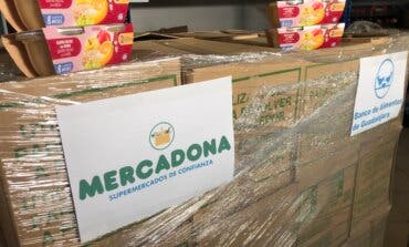 Mercadona dona más de 700 kilos de alimentos infantiles al Banco de Alimentos de Guadalajara 