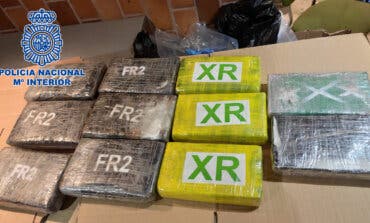 La Policía Nacional interviene 150 kilos de cocaína en un parking de Madrid