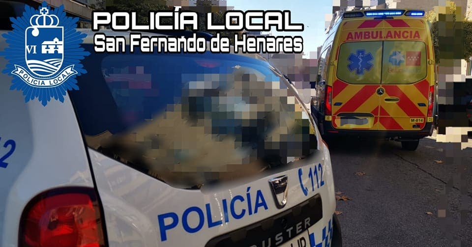 Hallado semiinconsciente en San Fernando de Henares tras ingerir «una cantidad importante de fármacos»