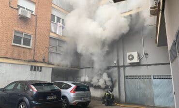 Dos heridos tras una deflagración en los trasteros de unos edificios en Canillejas