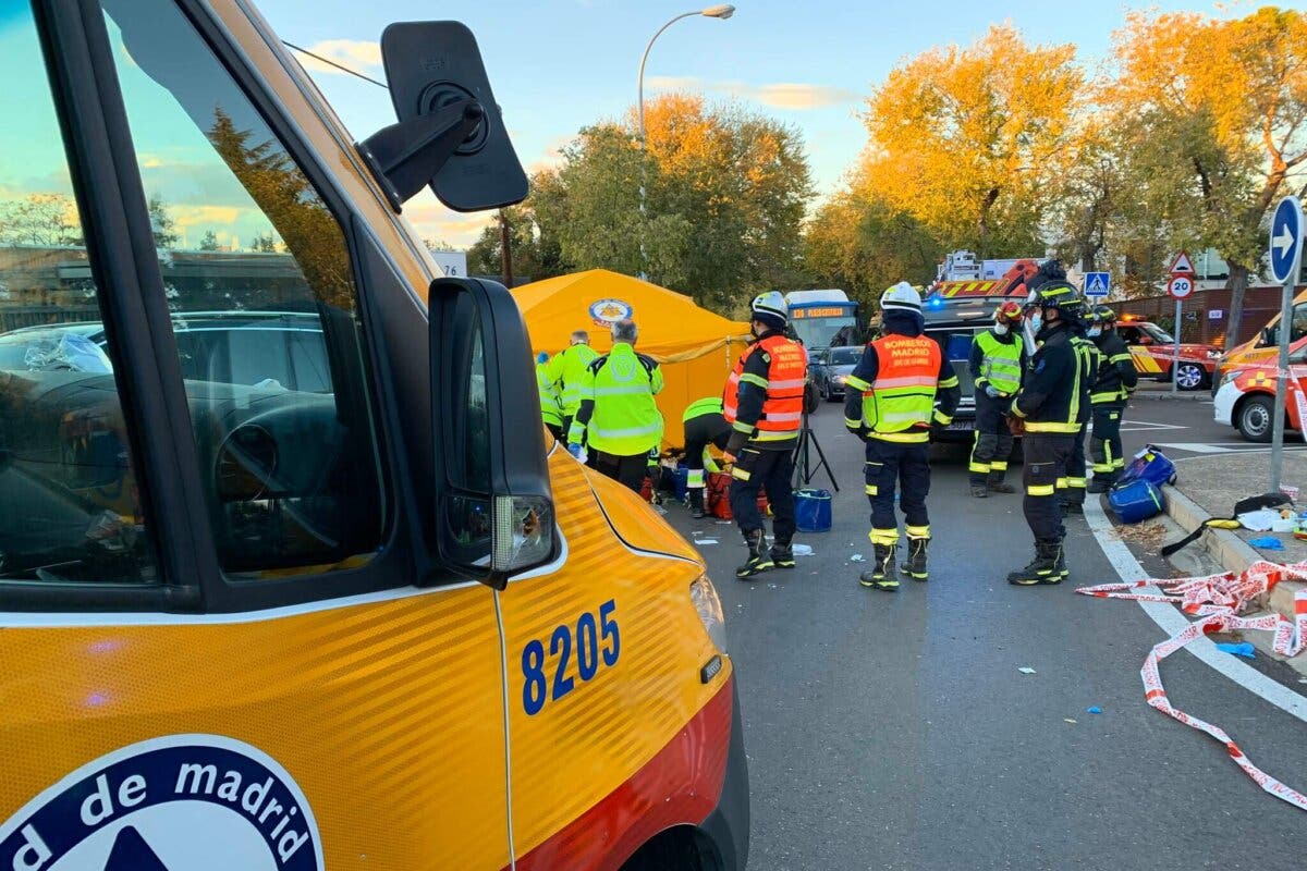 El despiste de una madre causó el atropello mortal de una niña en Madrid