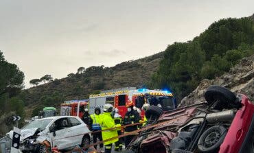 Un muerto y tres heridos en un accidente de tráfico en la M-501