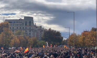 Miles de personas protestan contra el Gobierno en Madrid por la reforma de la Ley de Seguridad Ciudadana