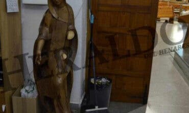 Asaltan una parroquia de Azuqueca causando graves daños en una imagen de la virgen