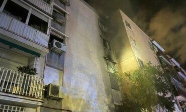 Nueve personas atendidas tras un incendio en una vivienda de Coslada