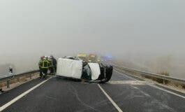 Accidente mortal en la M-600, a la altura de Navalcarnero