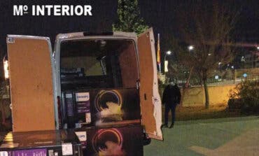 Detenido un clan familiar por robar televisores en Azuqueca por valor de 400.000 euros