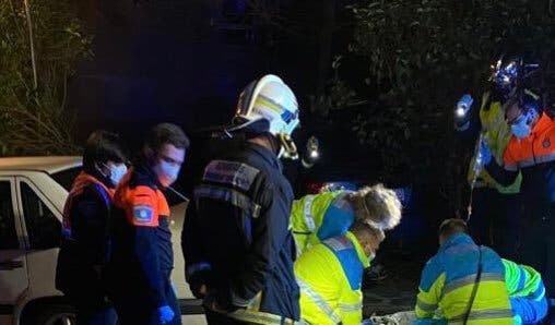 Muere un hombre en Alcobendas arrollado por su propio coche cuando empujaba para arrancarlo