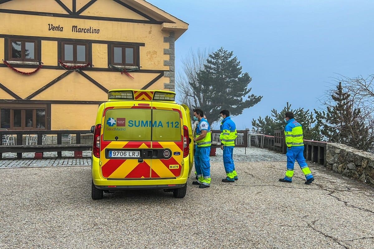 Muere un montañero de 56 años tras caer por un precipicio en Rascafría