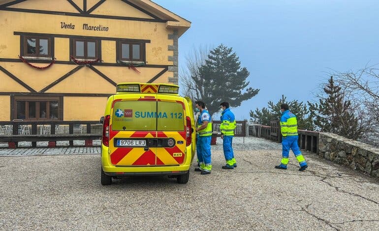 Muere un montañero de 56 años tras caer por un precipicio en Rascafría