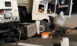 Un accidente en la M-50 provoca importantes retenciones en San Fernando de Henares 