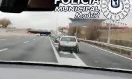 Detenido tras una persecución por la M-40 después de robar un jamón, cigalas y langostinos en un supermercado 