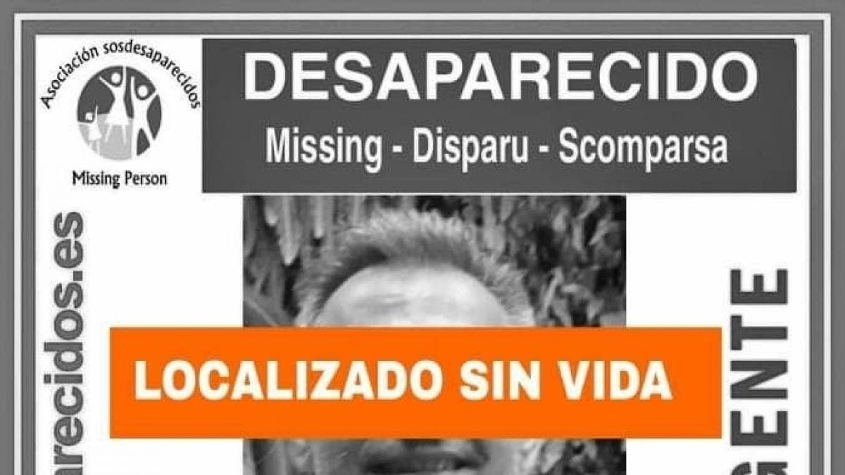 Encuentran muerto a un hombre desaparecido el sábado en Madrid 