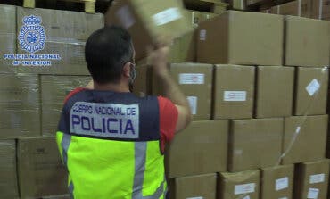 La Policía requisa 300.000 test de antígenos en Cobo Calleja que incumplían la normativa sanitaria