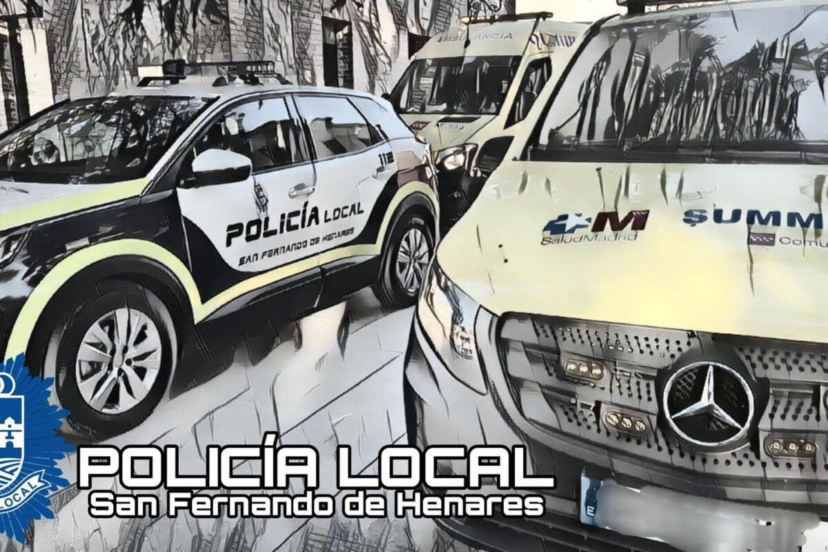 Salvan la vida a un anciano hallado inconsciente en San Fernando de Henares