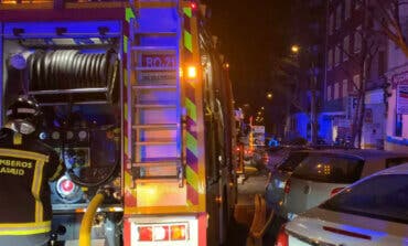 Un incendio en un garaje en Madrid deja más de 40 coches afectados