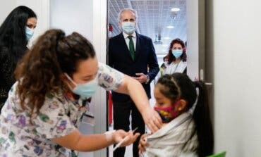 Madrid está enviando por SMS citas para la segunda dosis de la vacunación infantil