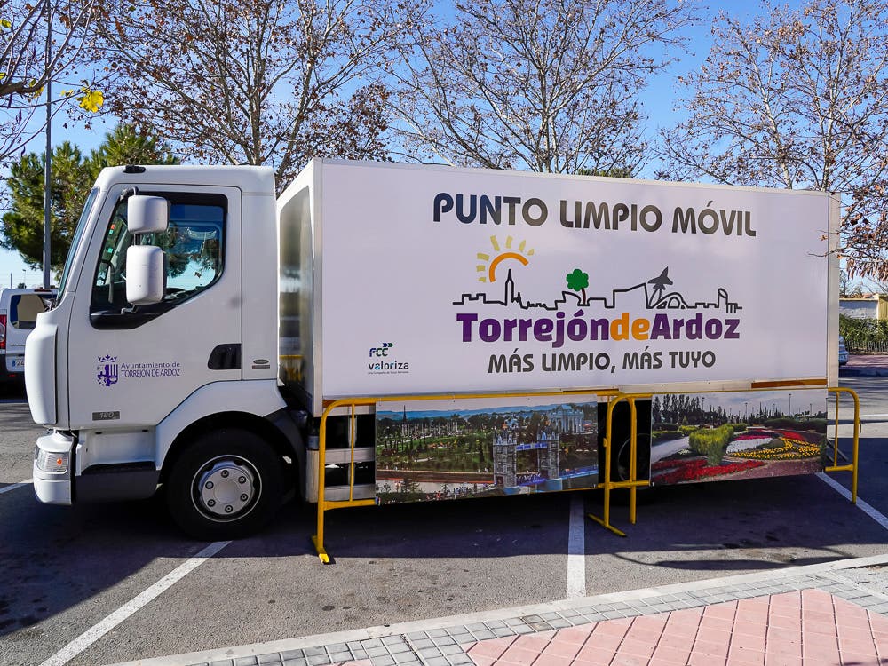 Torrejón de Ardoz estrena un nuevo punto limpio móvil que recorrerá todos los barrios 