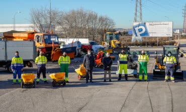 Torrejón de Ardoz tiene preparado un amplio dispositivo para hacer frente a las posibles nevadas