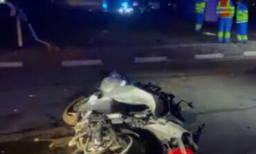 Muere un motorista de 47 años en un accidente en Torrejón de Ardoz