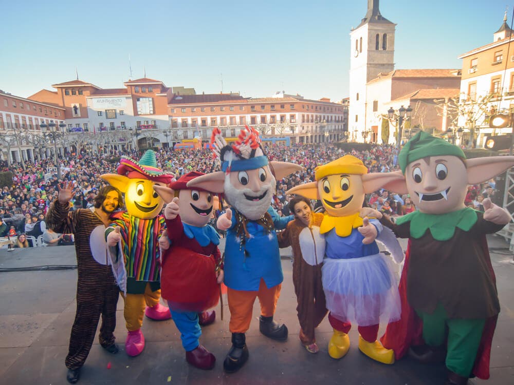 Torrejón de Ardoz recupera sus Carnavales con desfiles, concursos, parques infantiles, sardina y El Pulpo 