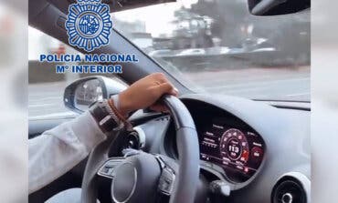 Detenido por conducir a 113 Km/h por la Castellana y subir el vídeo a las redes sociales 