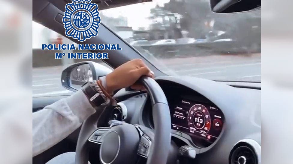 Detenido por conducir a 113 Km/h por la Castellana y subir el vídeo a las redes sociales 