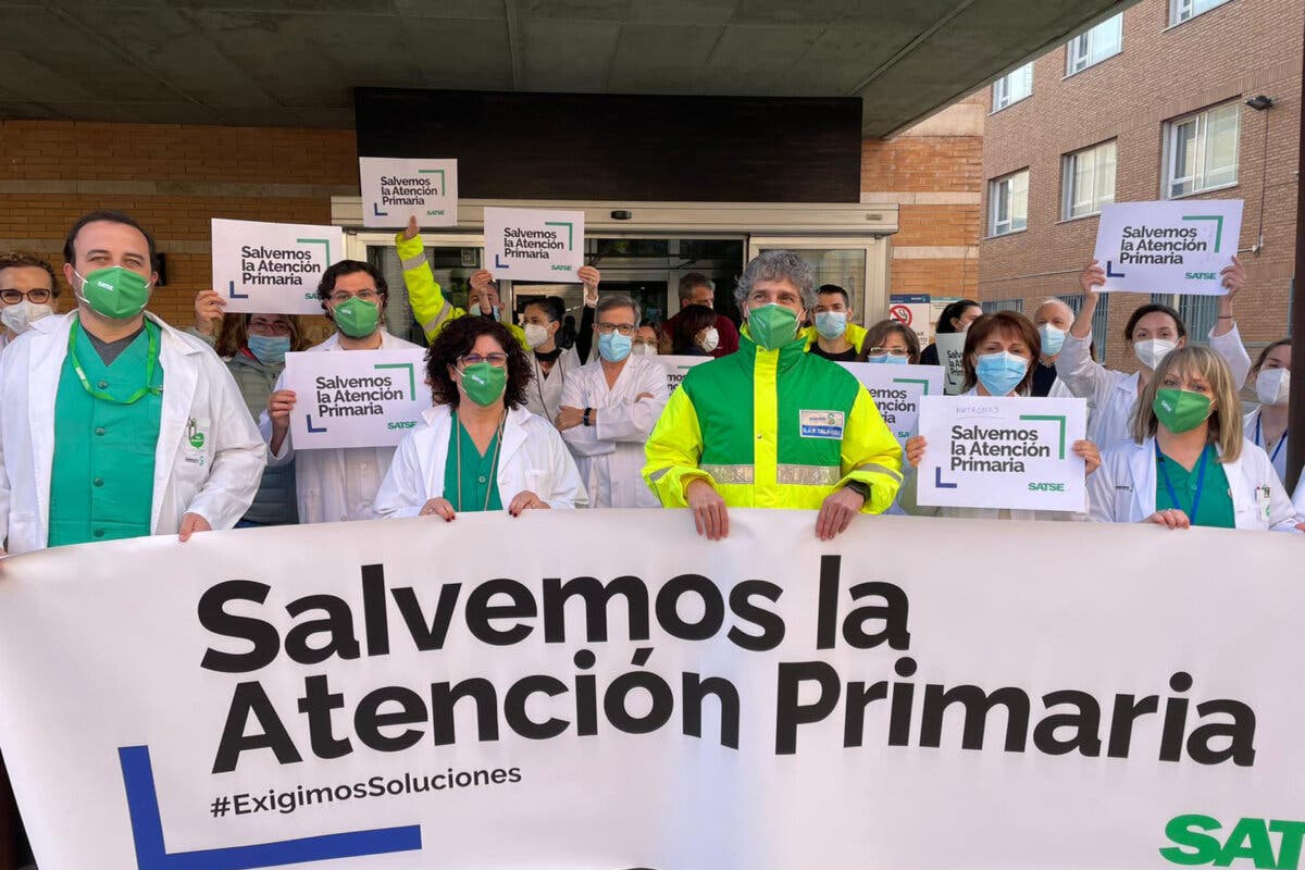 Enfermeras y fisioterapeutas de Guadalajara exigen acabar con el deterioro y precariedad de la Atención Primaria 