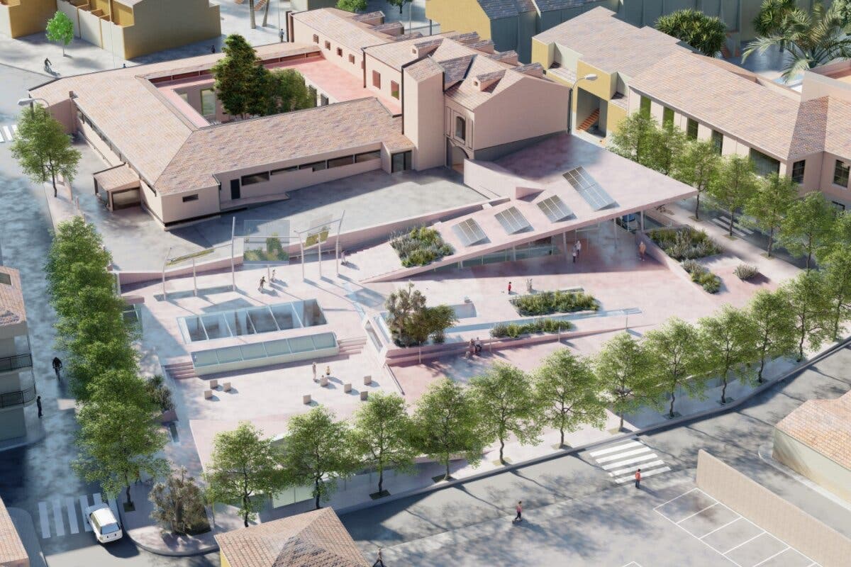 Así será la nueva plaza de Paracuellos de Jarama