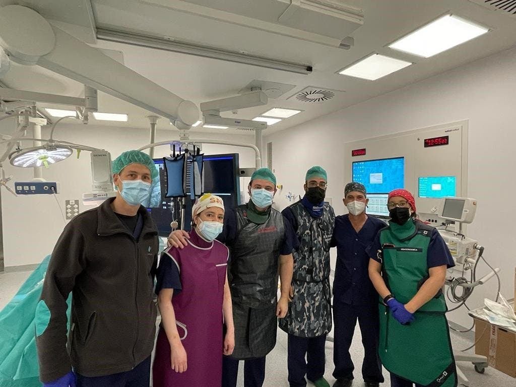 El Hospital Quirónsalud Valle del Henares trata con éxito el primer aneurisma cerebral mediante cateterismo