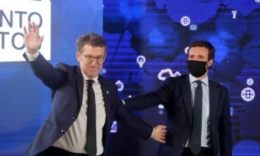 Casado no dimitirá hasta el congreso de abril y apuesta por Feijóo como sucesor