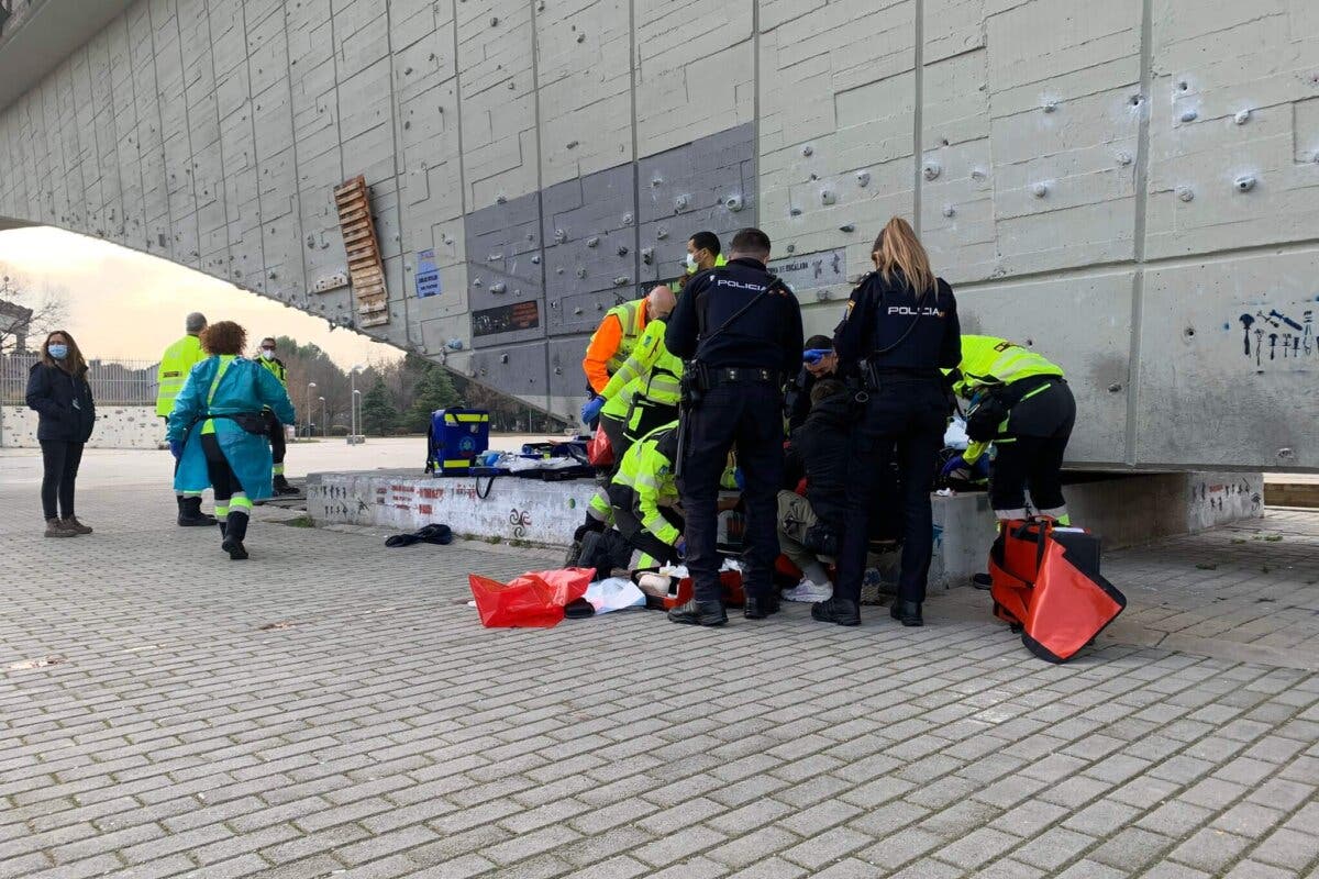 Dos indigentes detenidos por apuñalar a otro en el Parque Tierno Galván de Madrid 