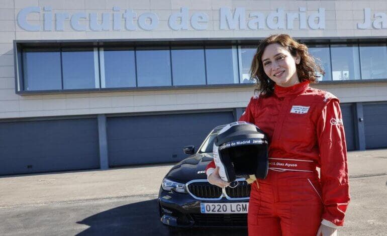 Ayuso quiere que la Fórmula 1 aterrice en la Comunidad de Madrid 